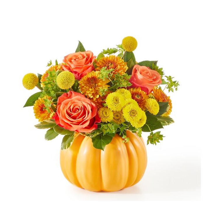 F13: Gorgeous Pumpkin Bouquet