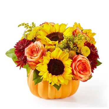 25-F7: Golden Gourd Bouquet