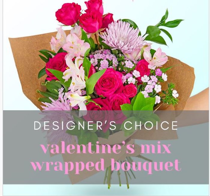 Wrap: Valentine Deluxe Bunch for your vase