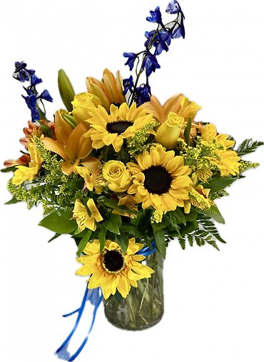 Armstrong\'s Blue Skies & Sunflowers