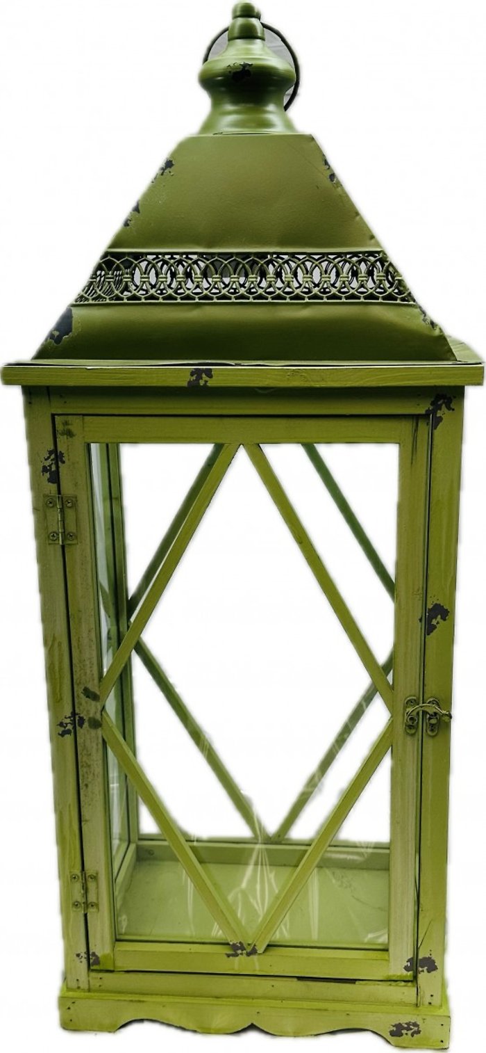 Lantern: Large 30\" Sage