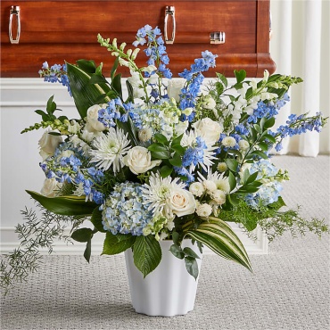 S5494: Everlasting Memories Floor Basket