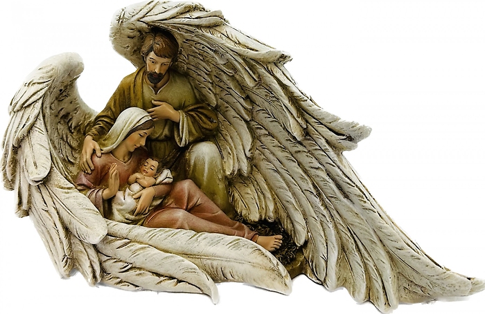 2022: Nativity giftware in Angels wings