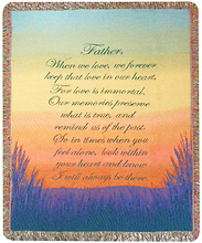 Comfort Throw: Forever a Father
