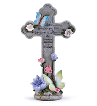 Cross: NP17894 12\"  \"Memory becomes a treasure\"