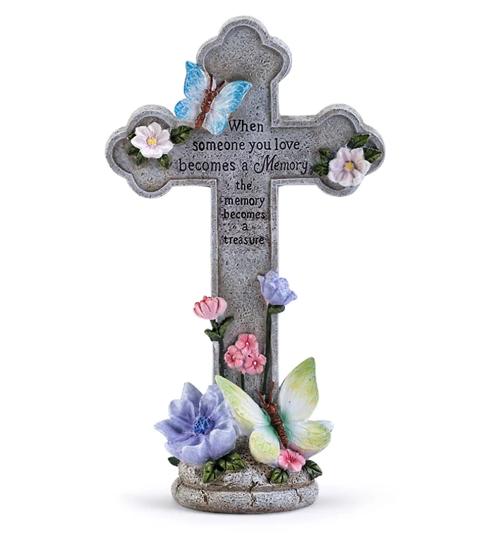 Cross: NP17894 12\"  \"Memory becomes a treasure\"