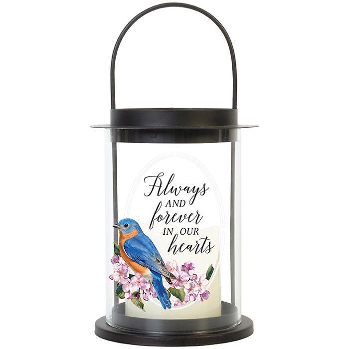Lantern hurricane style: 10\" C57635 Always and Forever
