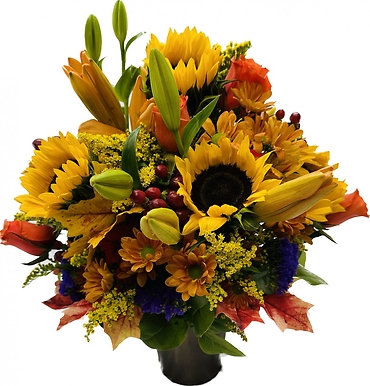 Armstrong\'s Sunflower Harvest Vase