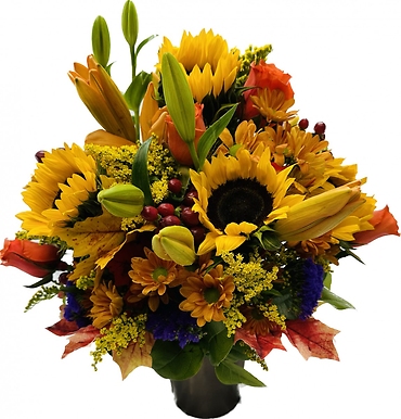 Armstrong\'s Sunflower Harvest Vase