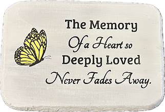 Stone: G456  15\" \"A Heart so Deeply Loved\"