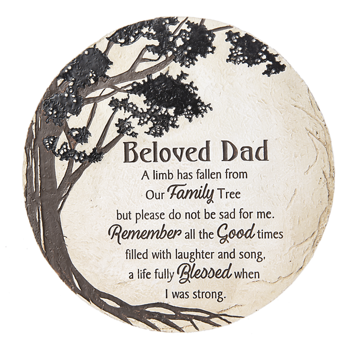 Stone: GZER67137 11\" Beloved Dad- Family Tree