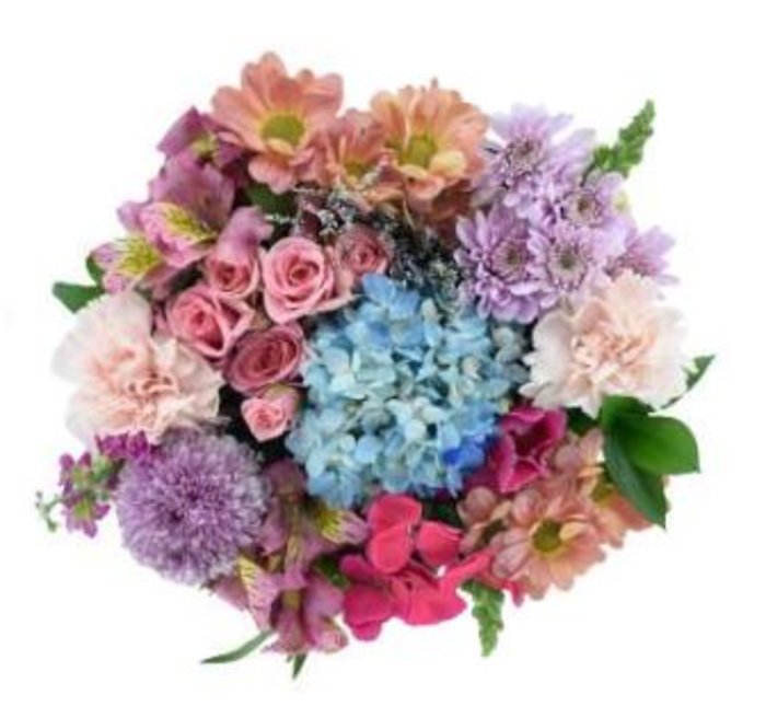 WRAP: Mom the Star Bokay for your VASE