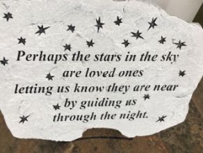 Stone: G406 15\"  \"Perhaps Stars\"