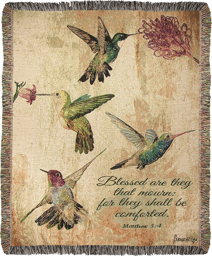 Comfort Throw: Hummingbird