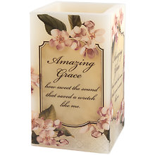 LED Candle: 10710 5\" Amazing Grace