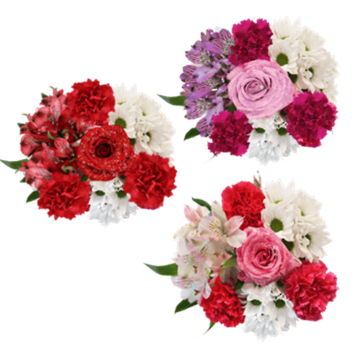 1 of these Wrapped BV6 VALENTINE Delight Bunch For Your Vase