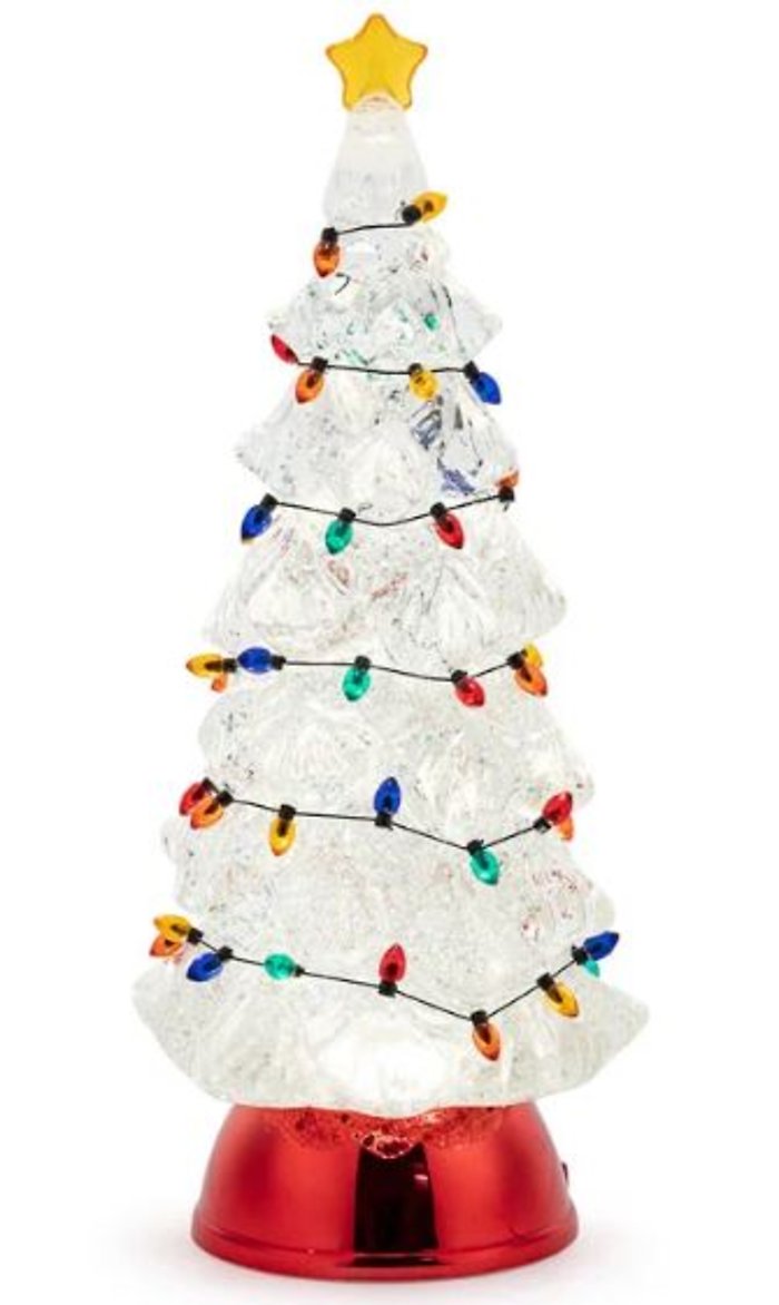 LED: 12\" Light up Tree with colorful light strand