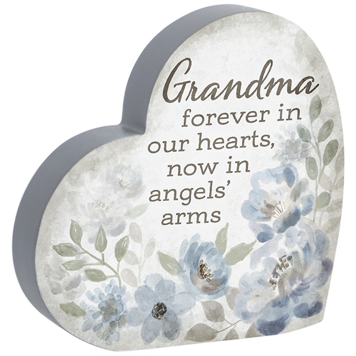 Plaque: Heart Sitter- Grandma