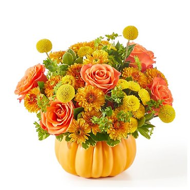 F13: Gorgeous Pumpkin Bouquet