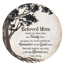 Stone: GZER67136 11\" Beloved Mom- Family Tree
