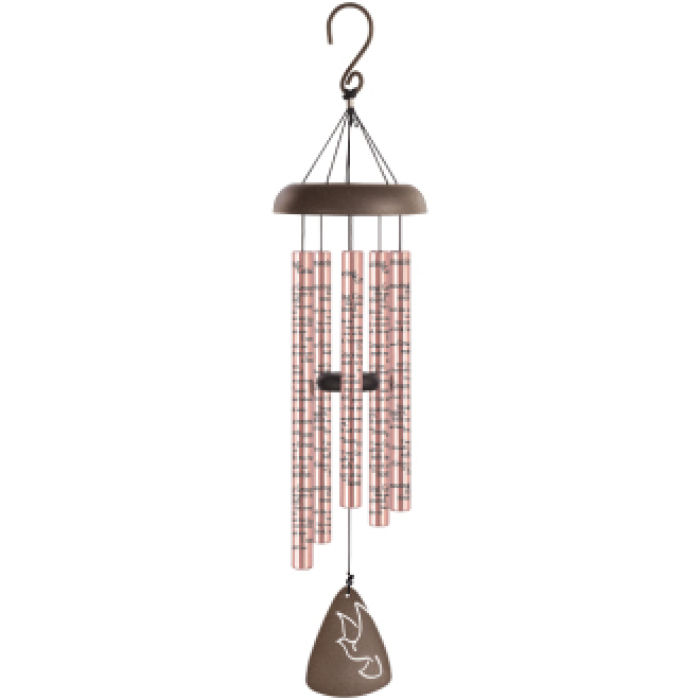 Wind Chime: MD60668 30\" Rose Gold-Amazing Grace