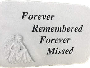 Stone: G405 Forever Remembered Angel