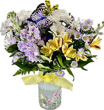 Butterfly Kisses Vase