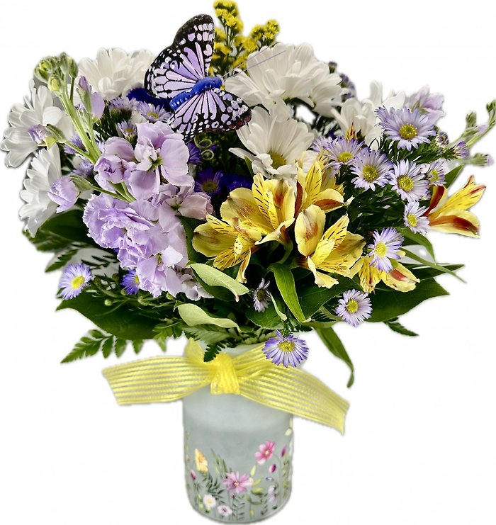 Butterfly Kisses Vase