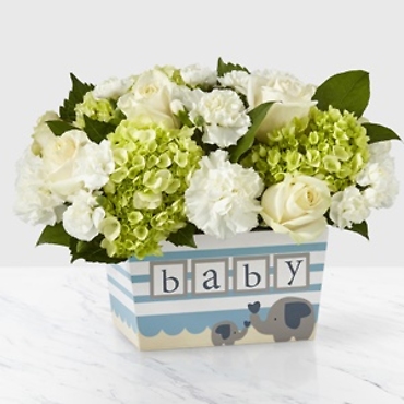 Baby: BB2 Darling Baby Boy bouquet