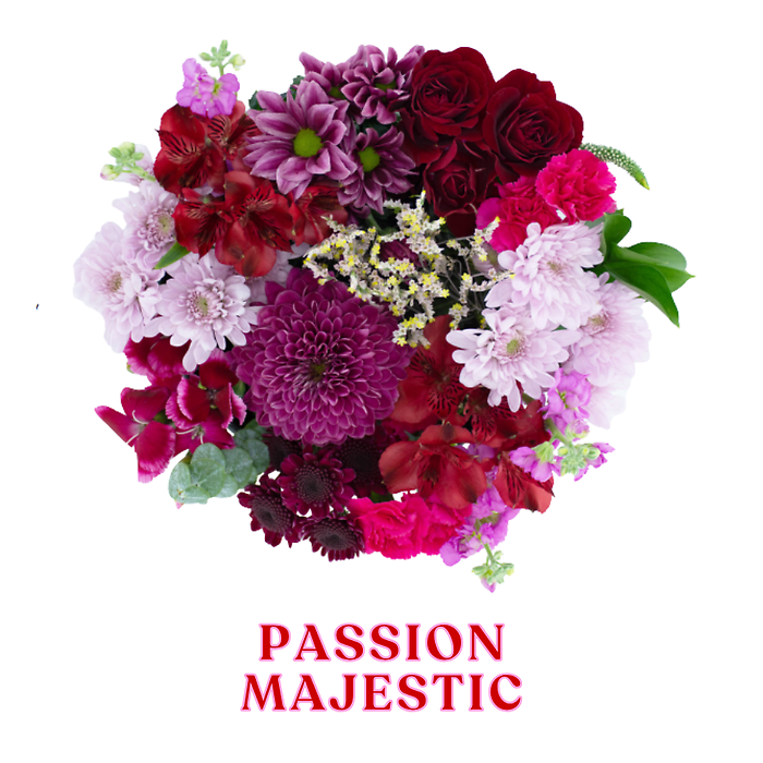 WRAP: PASSION MAJESTIC LOVE for your vase