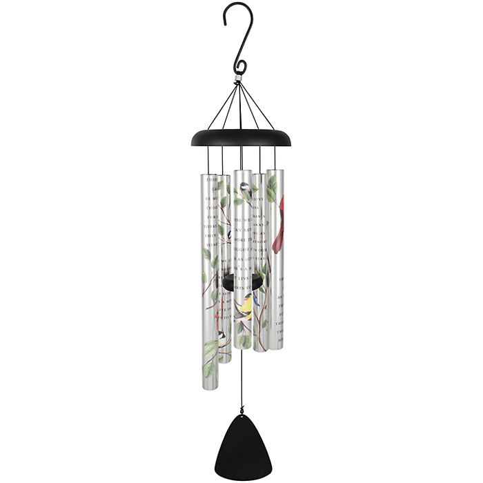 Wind Chime: LG63093 38\" Those We Love with song birds
