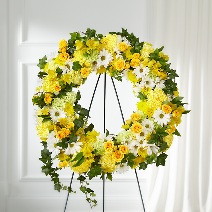 Wreath: Golden Remembrance Wreath