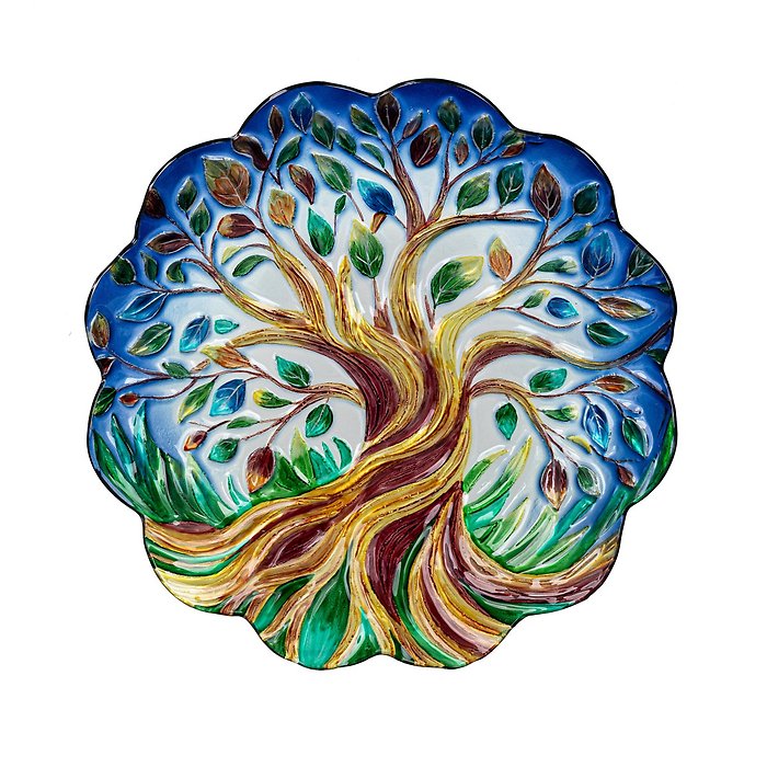 Birdbath: 18\" 2GB7354 Tree of Life