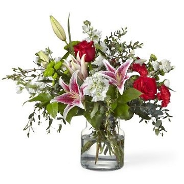 21-C12 Peppermint Swirl Bouquet