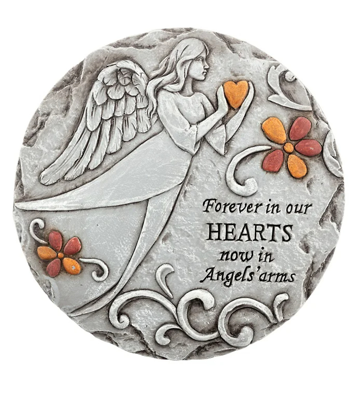 Angel: NP14412 Hearts Angel Stepping Stone
